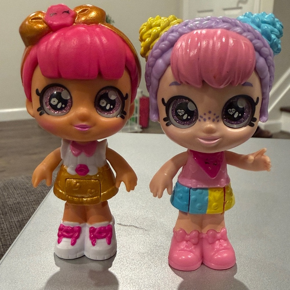 Shopkins Kindi Kids Mini Bobblehead Dolls     girls toy toys doll minis kids lot